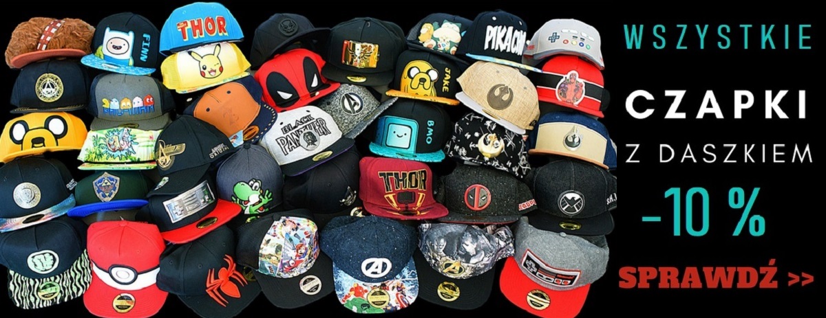 Czapki z daszkiem -10%
