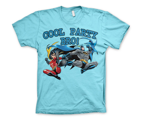 Koszulka męska Batman & Robin Cool Party Bro! t-shirt Dc Comics 