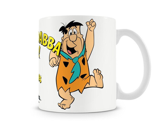 Kubek ceramiczny Flintstones - Yabba-Dabba-Doo 330ml