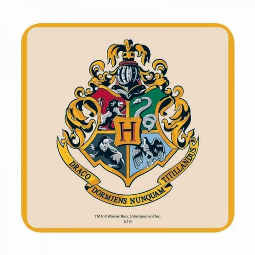 Korkowa podkładka pod kubek Harry Potter - Hogwarts Crest