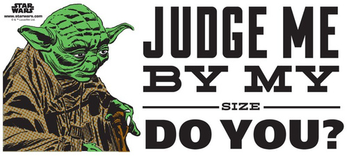 Kubek ceramiczny Star Wars - Yoda - Judge me by my size do you? 330ml