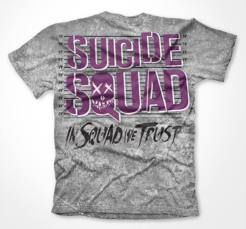 Koszulka męska Suicide Squad - Squad Allover