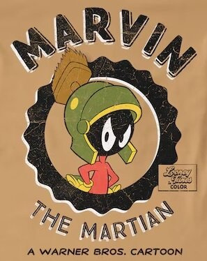 Koszulka męska Looney Tunes - Marvin The Martian