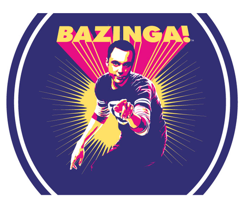 Kubek ceramiczny The Big Bang Theory - Sheldon Says BAZINGA! 330ml