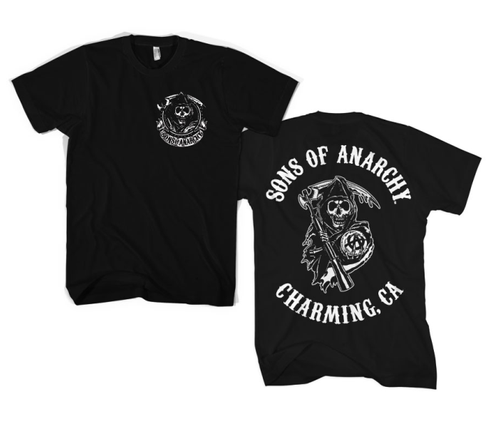 Koszulka męska Sons Of Anarchy SOA Full CA Backprint T-Shirt