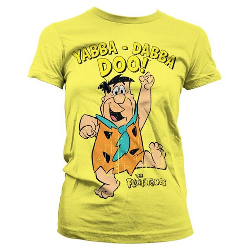 Koszulka damska The Flintstones - Yabba-Dabba-Doo