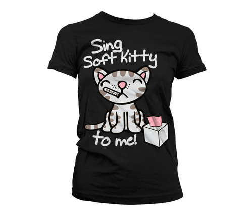 Koszulka damska The Big Bang Theory - Sing Soft Kitty To Me