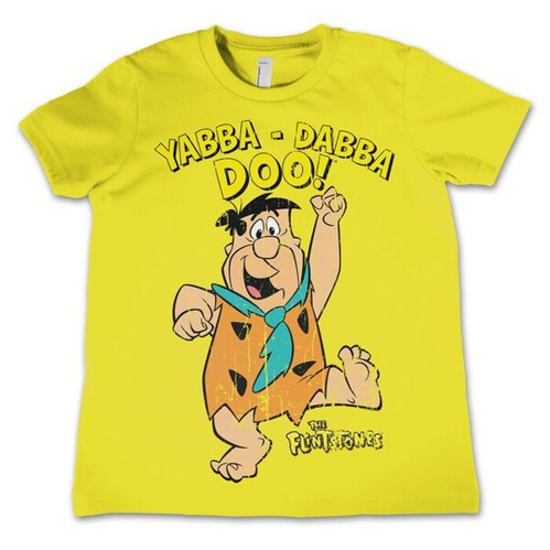 Koszulka dziecięca The Flintstones - Yabba-Dabba-Doo