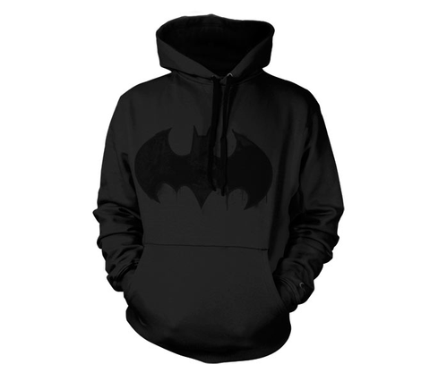 Bluza z kapturem Batman czarne logo DC Comics