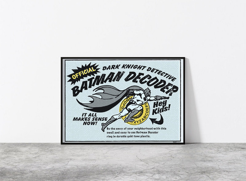 Plakat Batman - Decoder