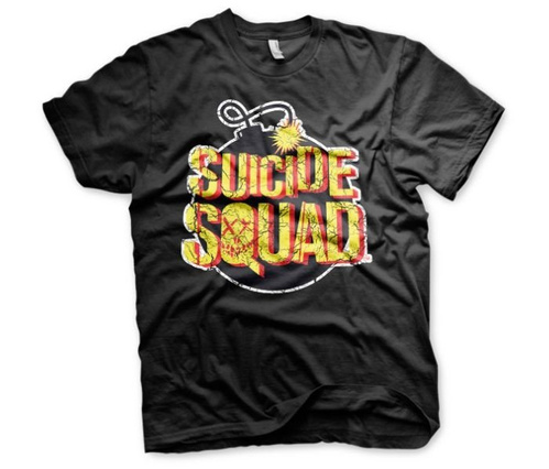 Koszulka męska Suicide Squad - Bomb Logo