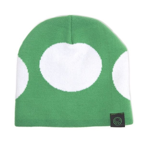 Czapka zimowa Nintendo - Green Mushroom