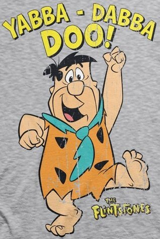 Koszulka męska The Flintstones - Yabba-Dabba-Doo