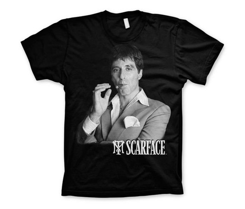 Koszulka męska Scarface - Tony Montana Portrait