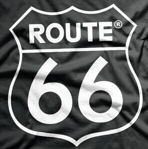 Koszulka męska Route 66 Logo