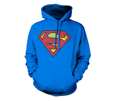 Bluza z kapturem Superman Washed Shield Dc Comics