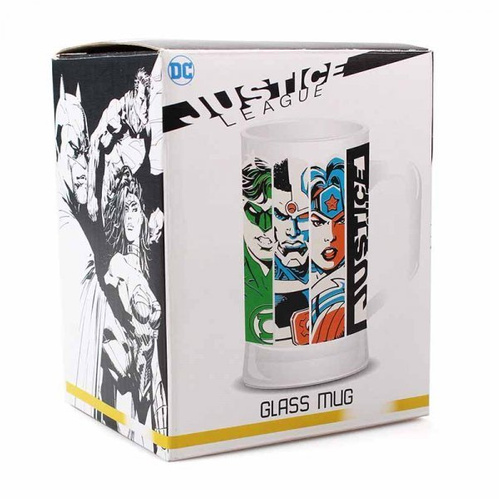 Szklany kufel DC Comics Justice League 400ml