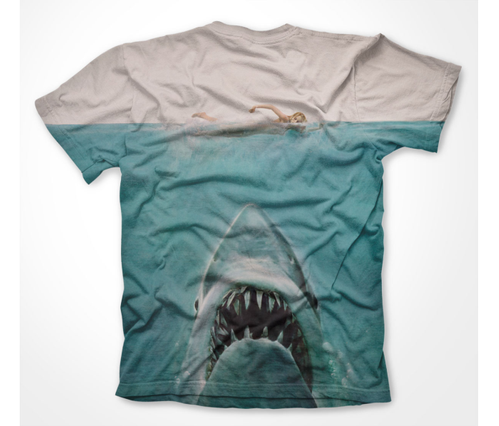 Koszulka męska JAWS Allover Printed T-Shirt