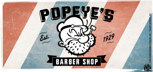 Kubek ceramiczny Popeye - Barber Shop 330ml