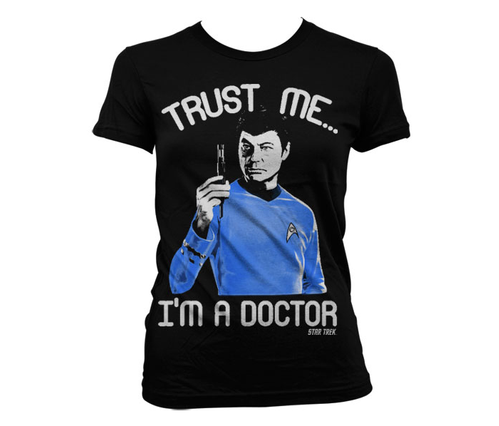 Koszulka damska Star Trek bluzka Trust Me - I´m A Doctor