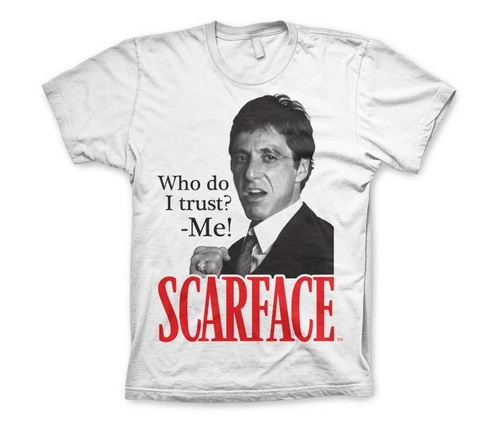 Koszulka męska Scarface - Who Do I Trust