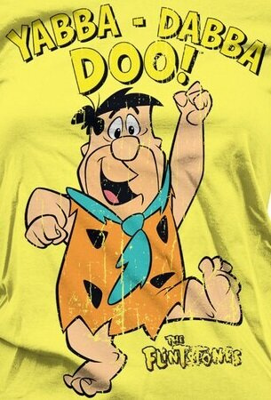 Koszulka damska The Flintstones - Yabba-Dabba-Doo