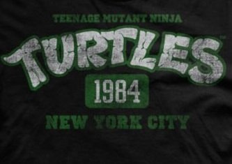 Koszulka męska Żółwie Ninja Turtles New York 1984