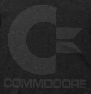 Koszulka męska Commodore 64 Black Logo