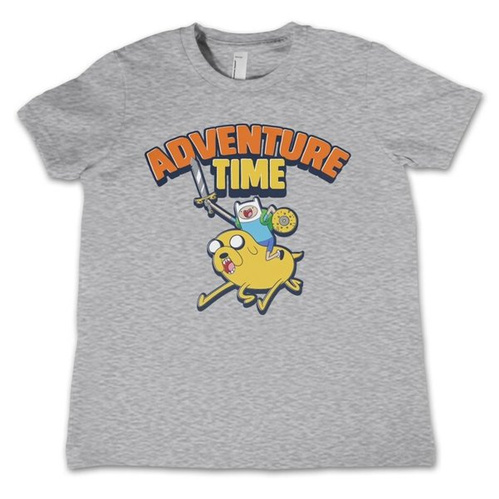 Koszulka dziecięca Adventure Time szara