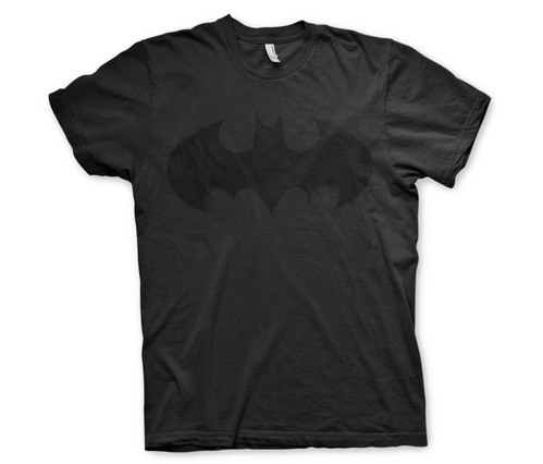 Koszulka męska Batman czarne logo t-shirt Dc Comics 