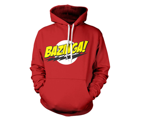 Bluza z kapturem The Big Bang Theory Bazinga Super