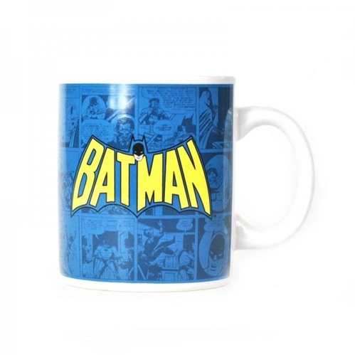 Kubek ceramiczny Batman - komiks w tle