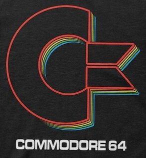 Koszulka męska Commodore 64 Spectrum Logo