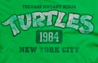 Koszulka męska Żółwie Ninja Turtles New York 1984