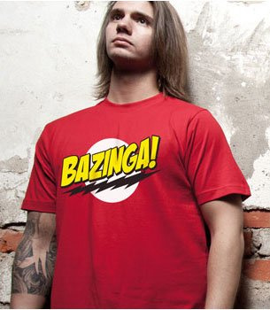 Koszulka męska The Big Bang Theory - Bazinga