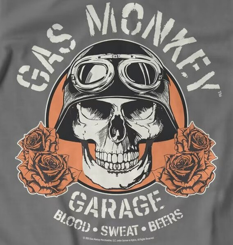 Koszulka męska Gas Monkey Garage - Roses