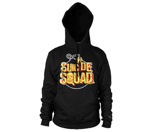 Bluza z kapturem Suicide Squad - Bomb Logo