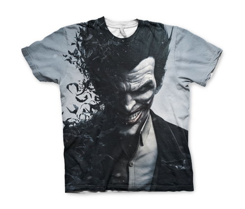 Koszulka męska Joker Dc Comcis Allover T-shirt