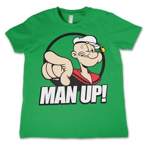 Koszulka dziecięca Popeye - Man up