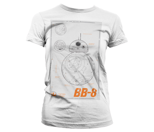 Koszulka damska  T-shirt BB-8 bluzka Star Wars