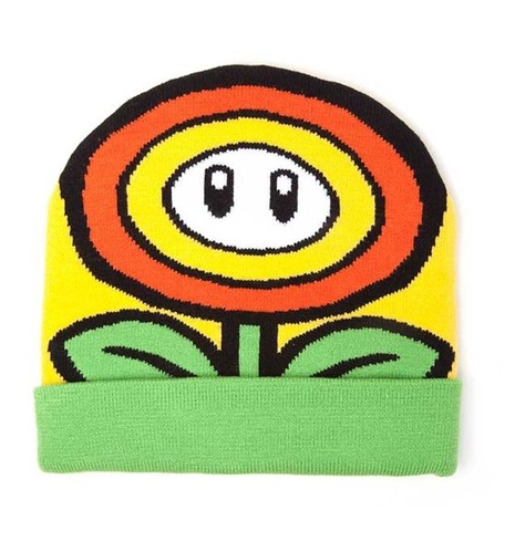 Czapka zimowa Nintendo - Super Mario Sunflower