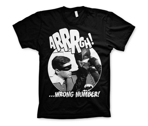 Koszulka męska Batman Arrrgh - Wrong Number t-shirt Dc Comics