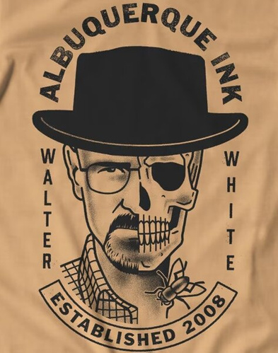 Koszulka męska Breaking Bad - Albuquerque Ink