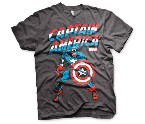 Koszulka męska Captain America Marvel T-Shirt