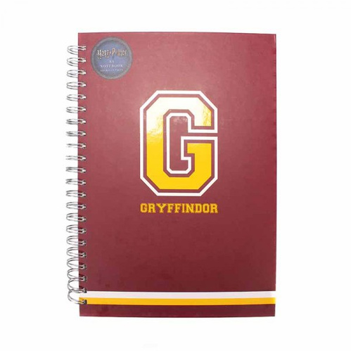 Notatnik A4 Harry Potter - Gryffindor