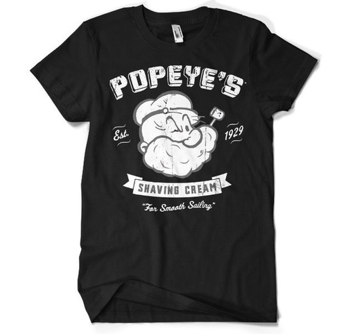 Koszulka męska Marynarz Popeye - Shaving Cream