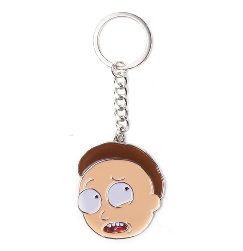 Brelok metalowy Rick and Morty - Morty Face