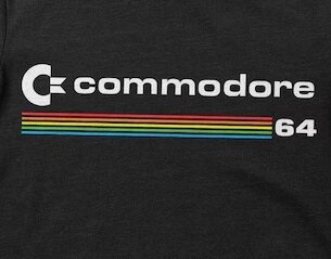 Koszulka męska Commodore 64 Logo