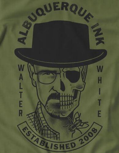 Koszulka męska Breaking Bad - Albuquerque Ink