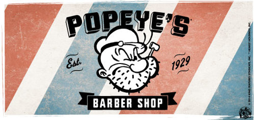 Kubek ceramiczny Popeye - Barber Shop 330ml